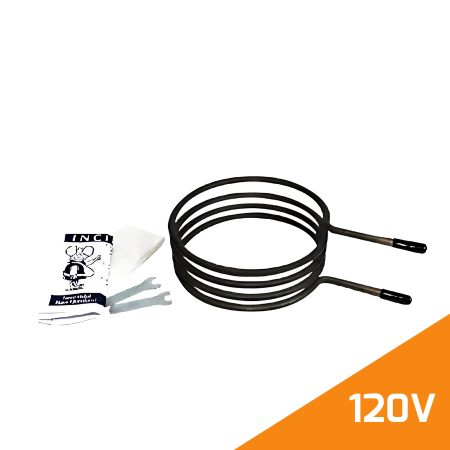 Incinolet Replacement Heater Element; HEA044 (120V), HEA007 (240V)