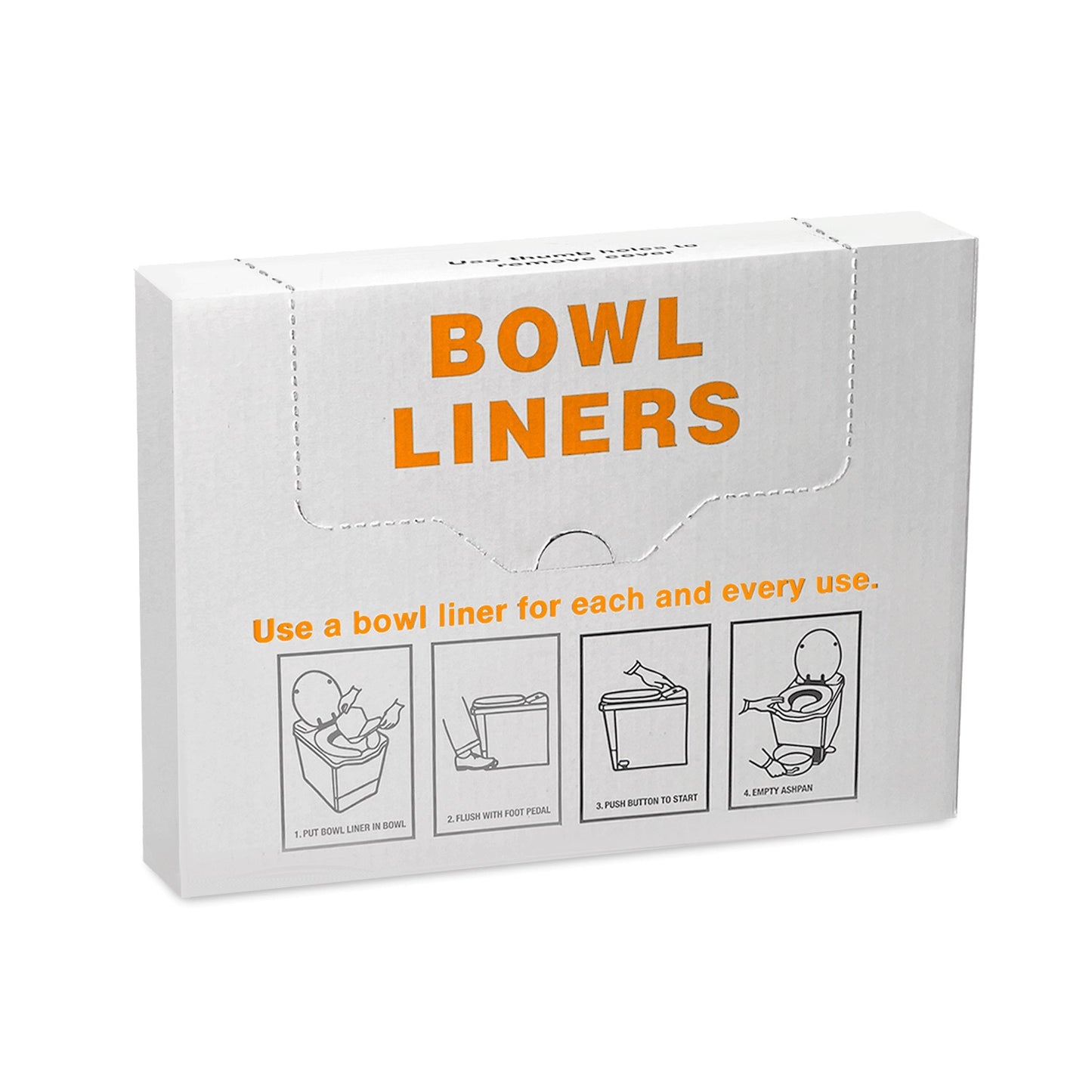 Bowl Liners, Pre-folded, box of 400